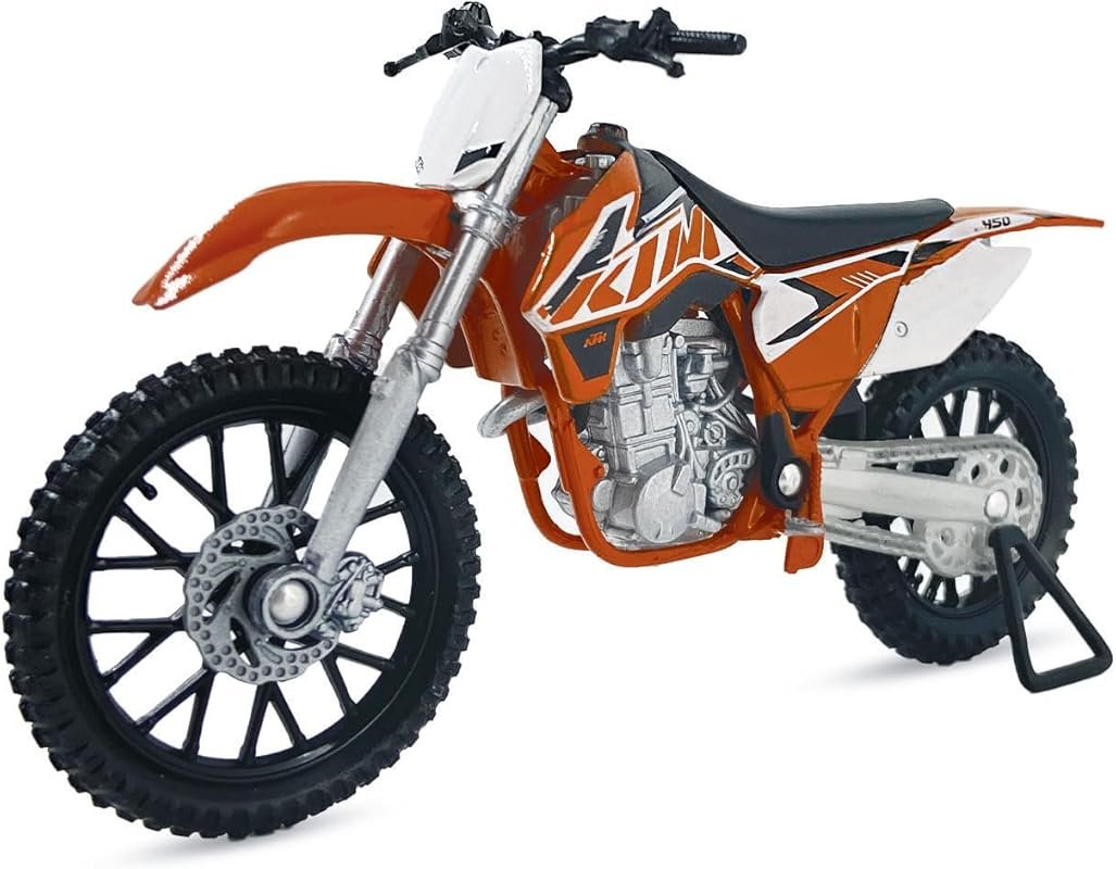 Welly KTM 450 SX-F Orange Die Cast 1:18 Scale Collectible Dirt Bike Mo