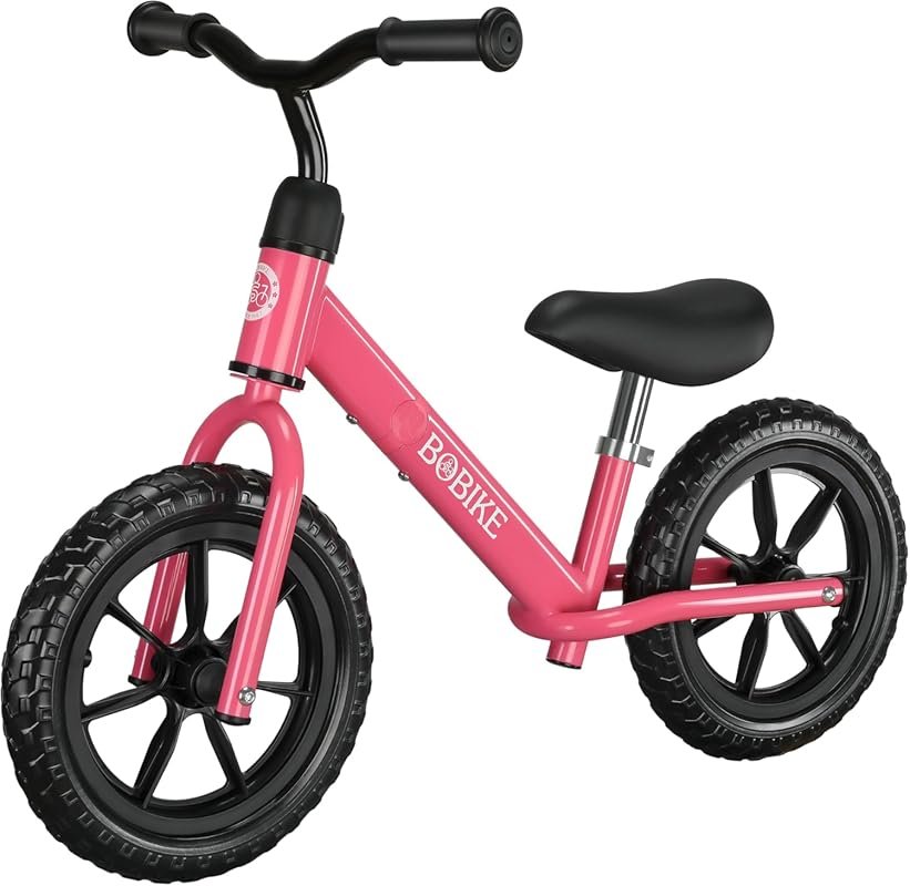 Bobike Adjustable Balance Bike for 2-5 Year Olds – No-Pedal Training T