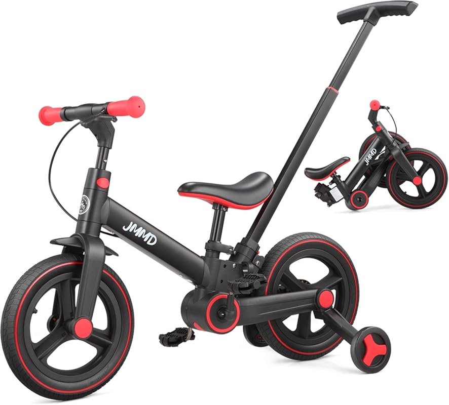 JMMD 6-in-1 Foldable Toddler Bike – 12