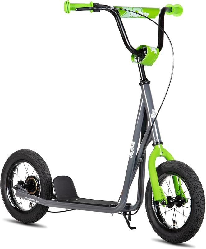 JOYSTAR Kick Scooter: 12-Inch Big Wheels for Kids 5-9, Teens, Adults
