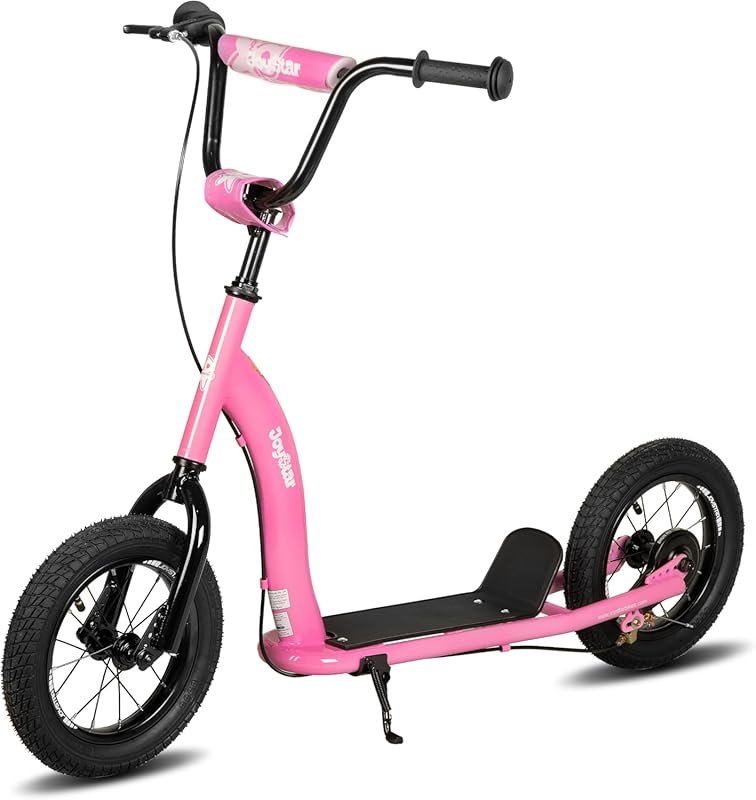 JOYSTAR 2-Wheel Kick Scooter for Kids 5+, Teens & Youth with Adjustabl