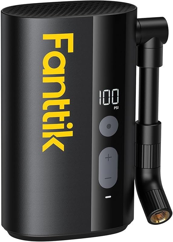 Fanttik X9 Ace Electric Bike Pump - 32s Fast Inflate 150PSI with Gauge