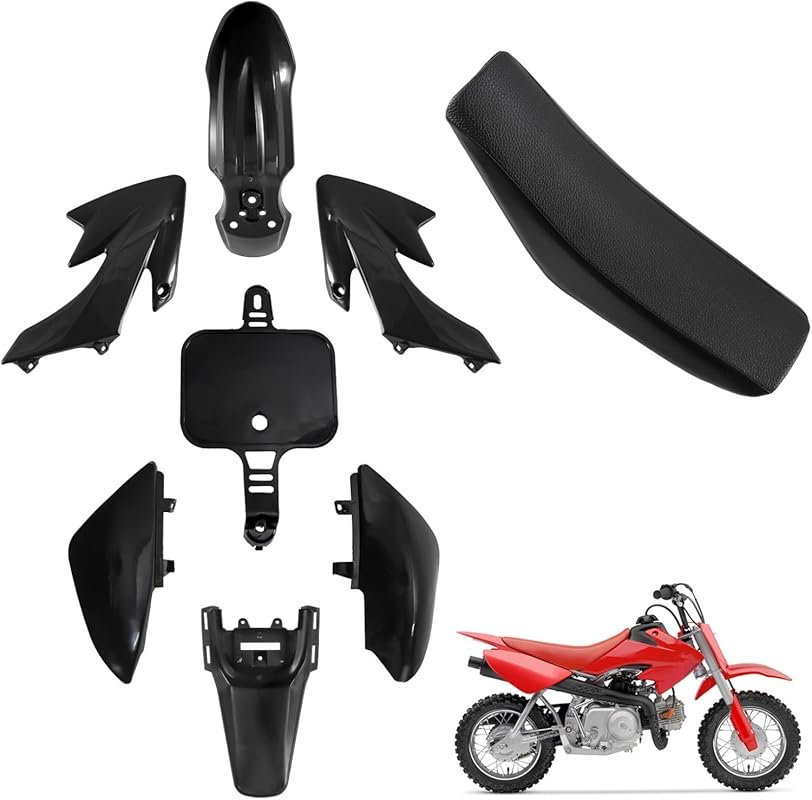 Premium ABS Plastics Kit with High Elasticity Tall Seat for Honda XR50