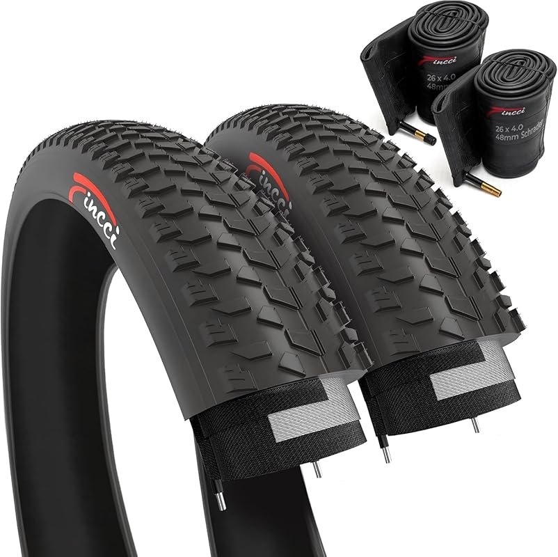 Fincci 26x4.0 Fat Tire for MTB, Mud & Dirt – Wide Offroad Performance 