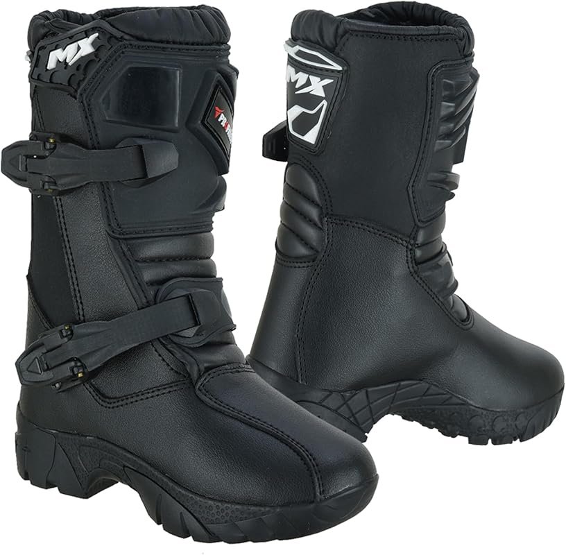 PROFIRST Kids Waterproof Motocross Dirt Bike Riding Boots