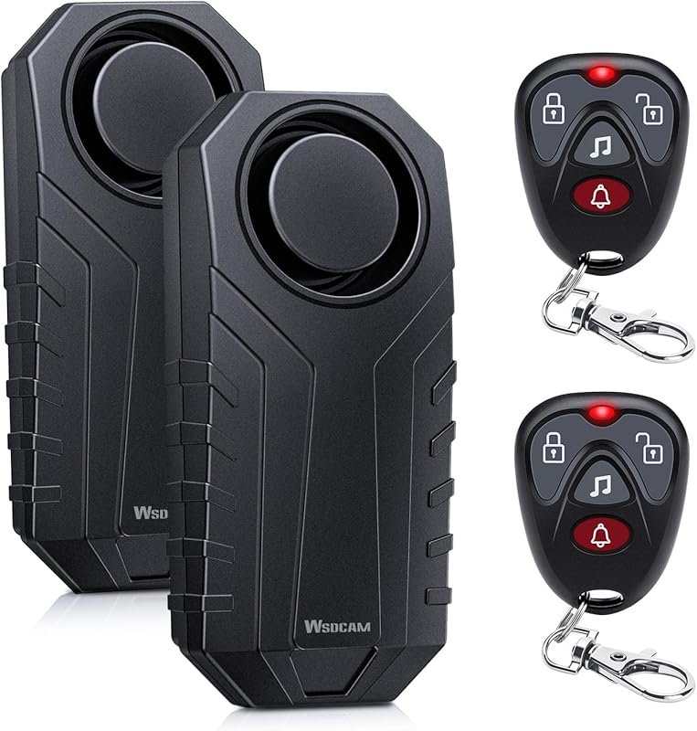 WSDCAM 113dB Waterproof Anti-Theft Vibration Alarm for E-Bike Motorcyc