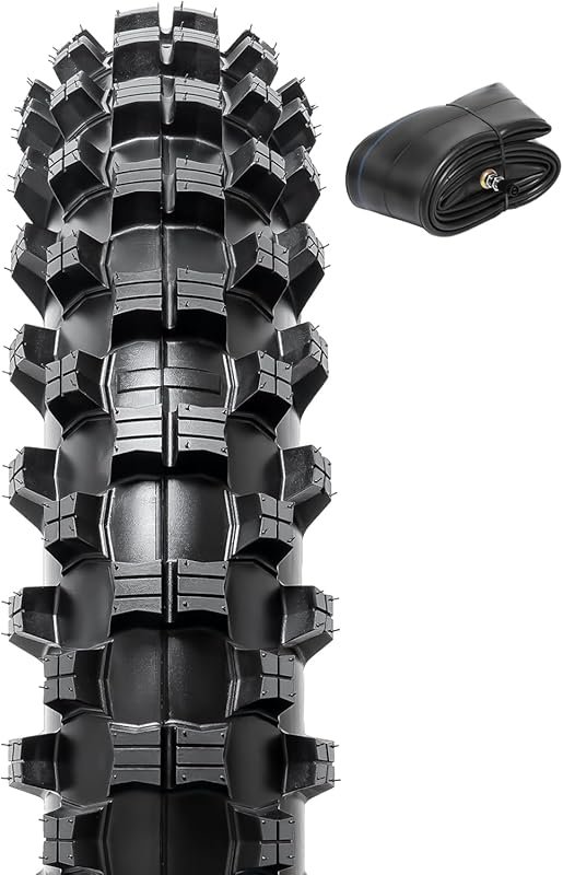 110/100-18 4PR Dirt Bike Tire & Tube for Pit Bikes and Off-Road Motorc