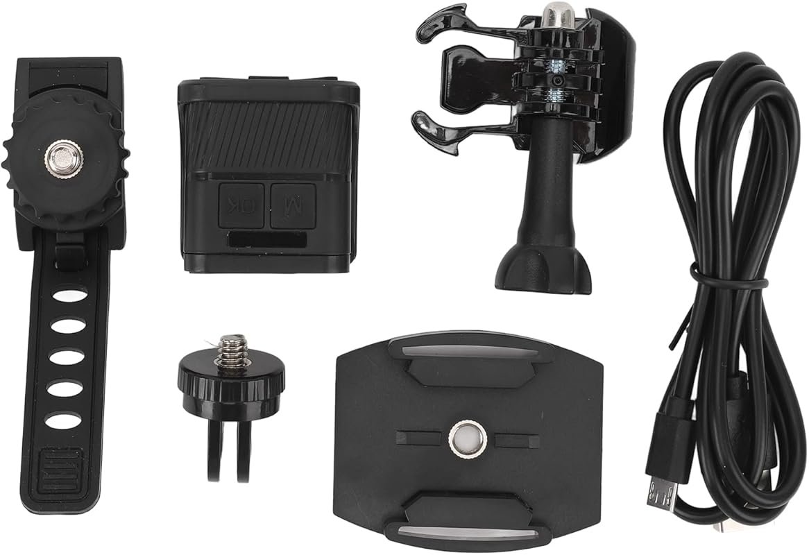 Anti-Shake 1080P WiFi Action Camera with 120° Wide Angle for Handlebar