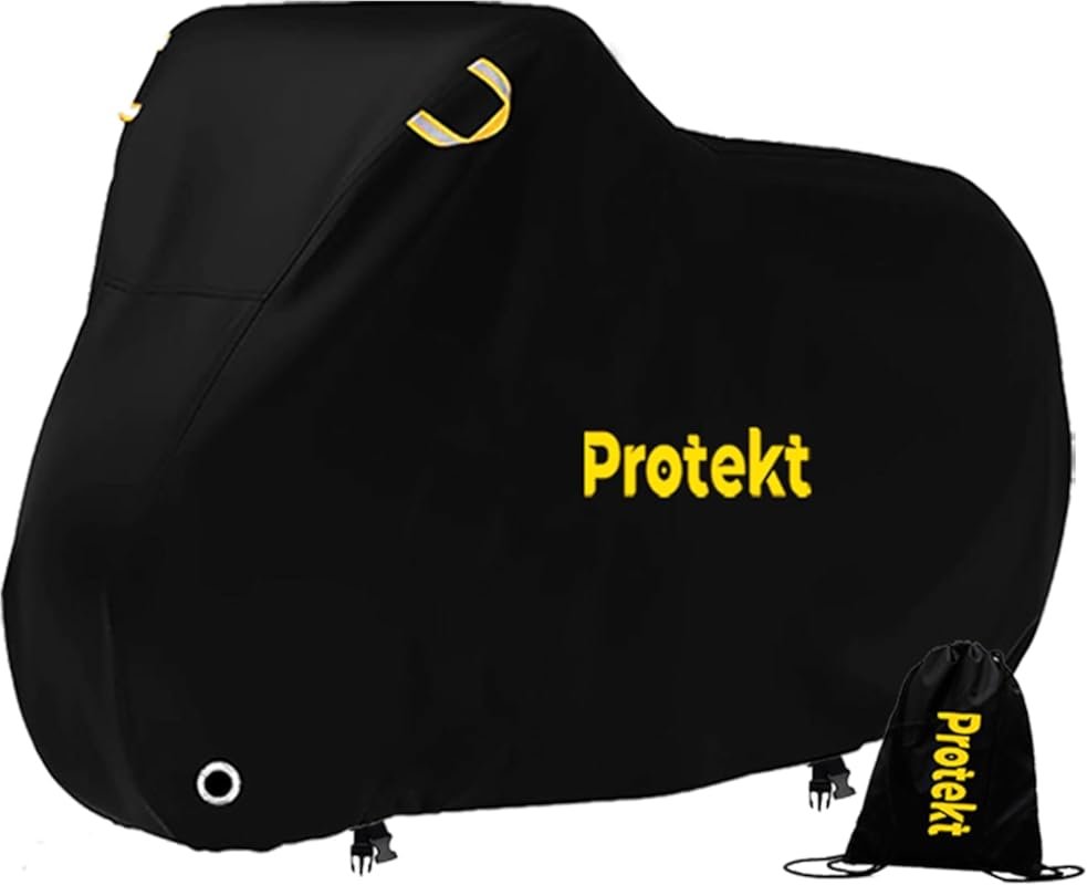 Protekt Heavy Duty Waterproof UV Coated Bike Cover for 2-3 Stationary