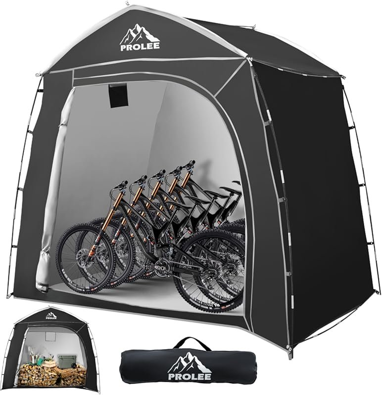 Prolee Bike Storage Shed Cover 7.3x5ft – Waterproof Oxford Fabric for 