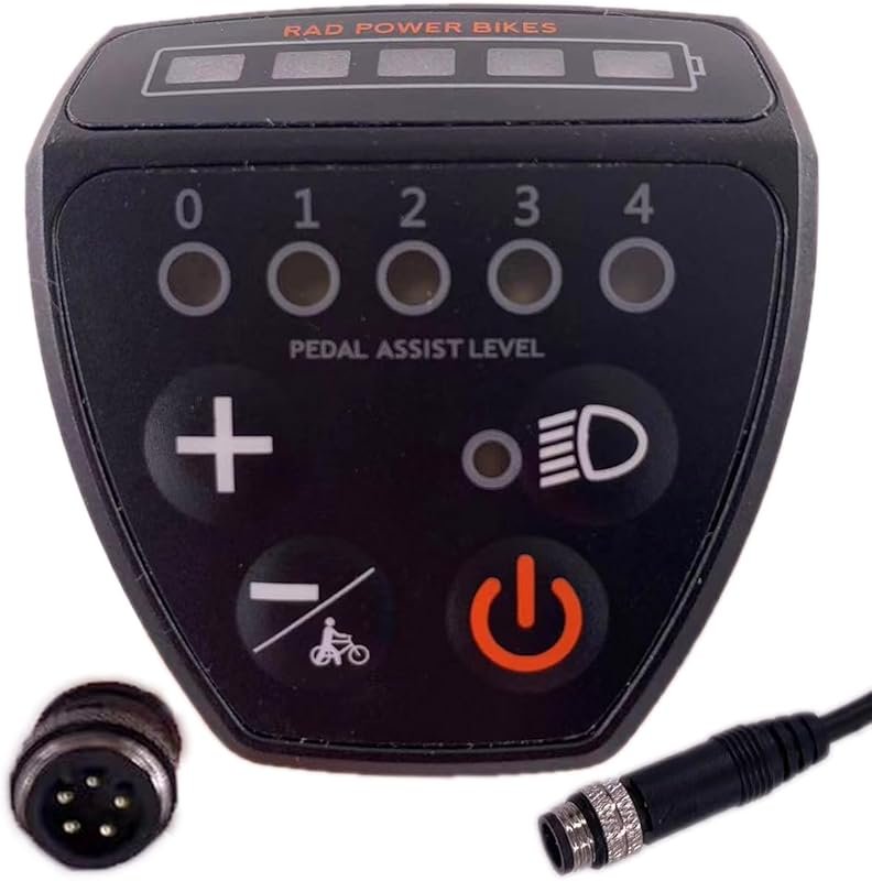 Universal 24V-48V Electric Bike LED Display Meter with Waterproof Cont