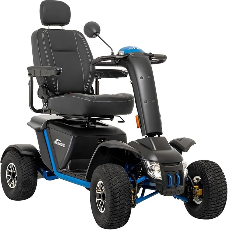 Pride Mobility Baja Wrangler 2 Outdoor Scooter: Comfort, 450 Lbs Capac