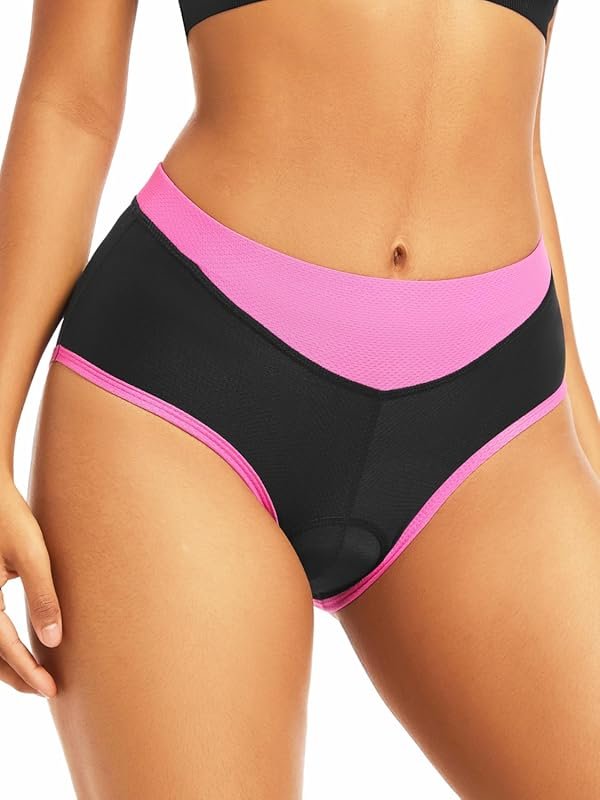 Women's 4D Padded Cycling Underwear Breathable Bike Shorts Ergonomic D