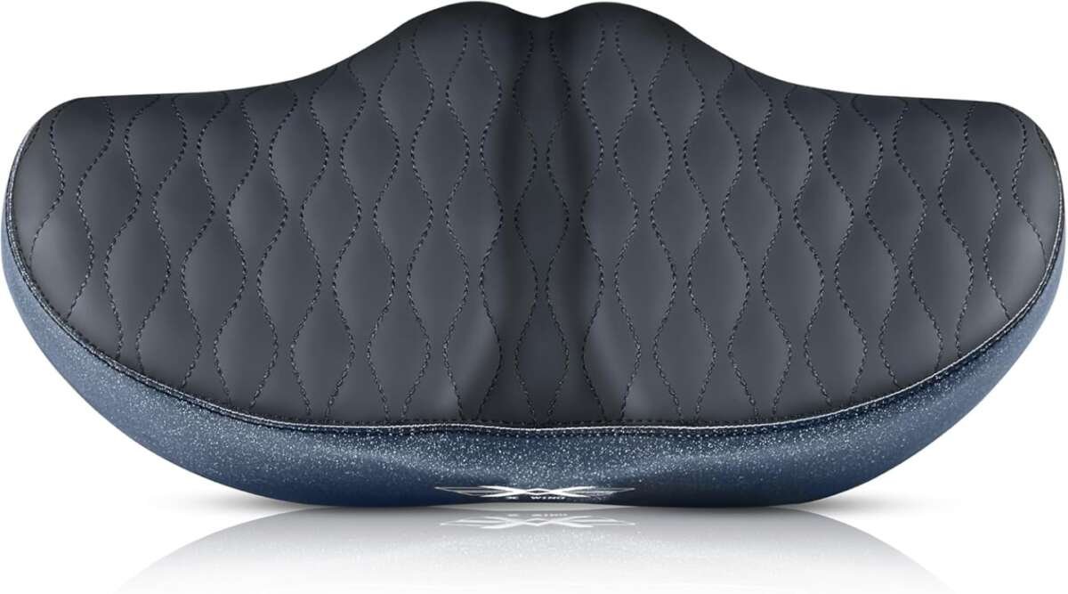 X WING Wide Noseless Bike Seat Cushion for Men & Women – Extra Padding