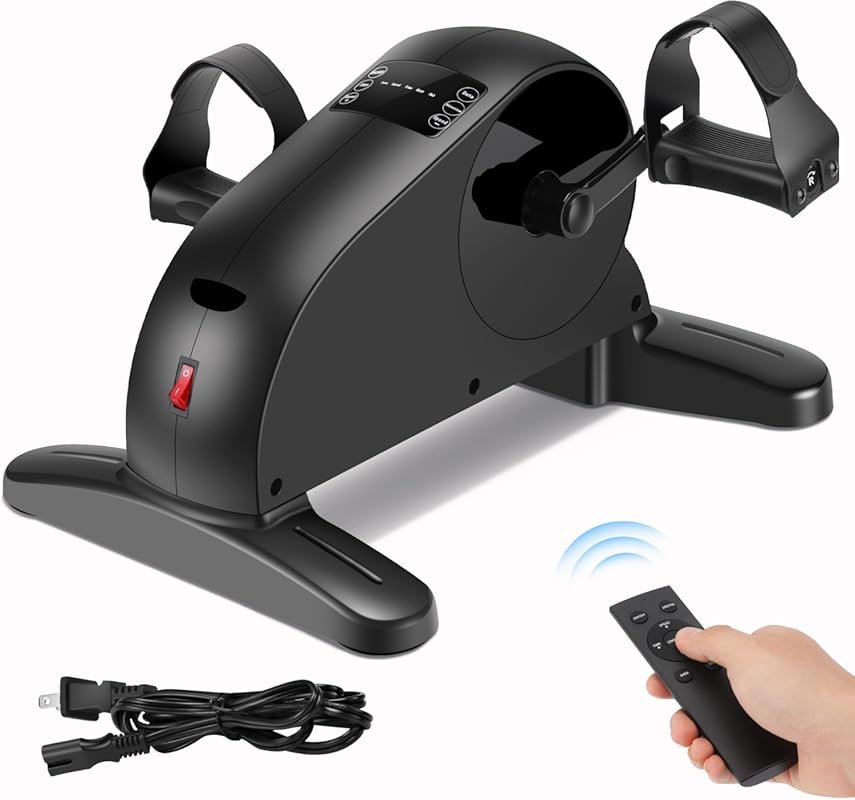 Electric Mini Pedal Exerciser for Leg & Arm Low Impact Workout