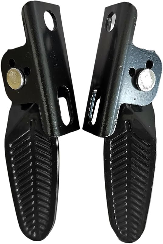 Rear Footrest Pedal Brackets for Electric Bikes – Folding Stand Seats