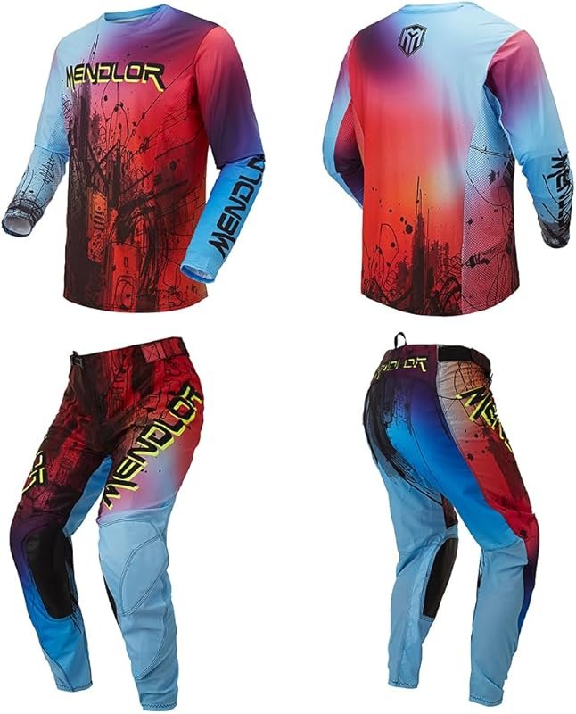 Motocross Jersey Pant Combo Set for Men & Women