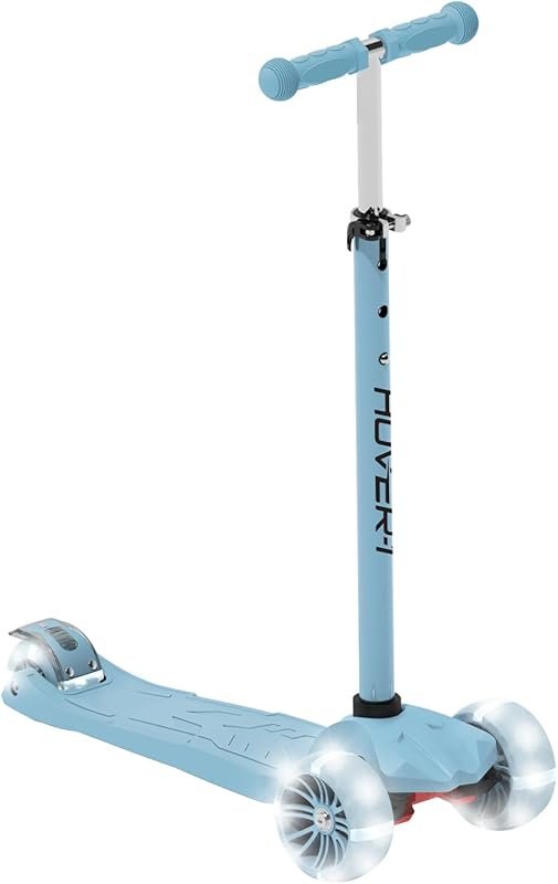 Hover-1 Solaris Kick Scooter with Multicolor LED Wheel Lights, 4.5” Fr