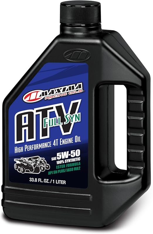 Quicksilver Full Synthetic Motorcycle Oil for 4-Stroke Engines and Opt