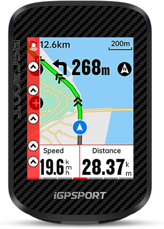 iGPSPORT BSC300T GPS Bike Computer: Touchscreen MAP Navigation, Ebike/