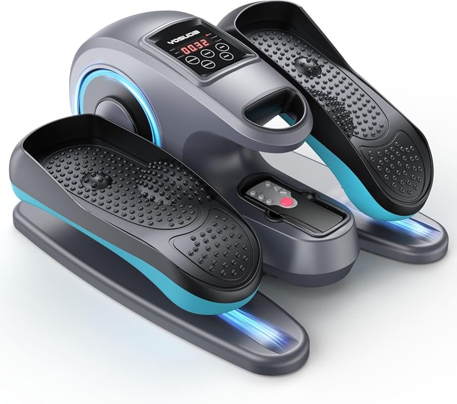 YOSUDA Electric Under Desk Elliptical for Seniors: Fully Assembled Sea