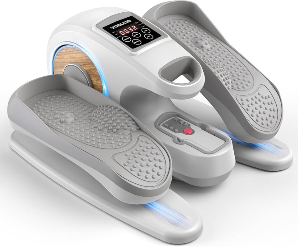 YOSUDA Electric Under Desk Elliptical for Seniors: Fully Assembled Sea