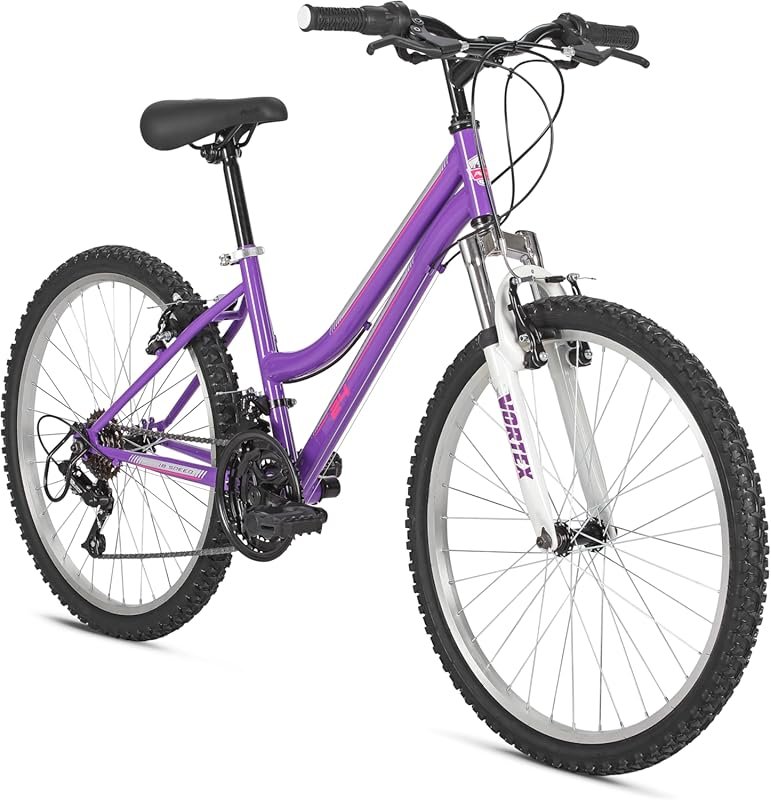 Pacific Mountain Sport Bike – 18 Speed, Steel Frame, Front Suspension,