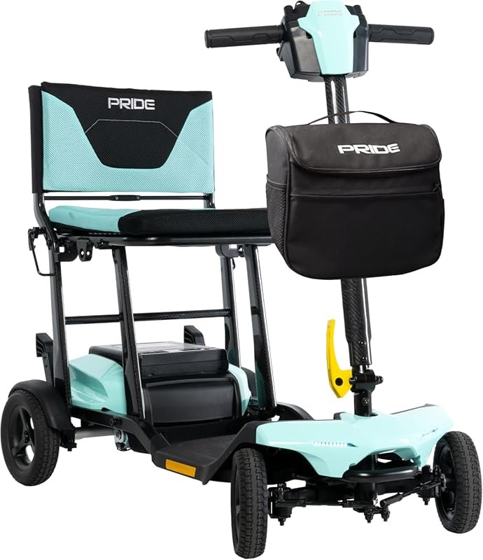 Pride Go Go Super Portable Plus: 4-Wheel Electric Scooter for Adults,