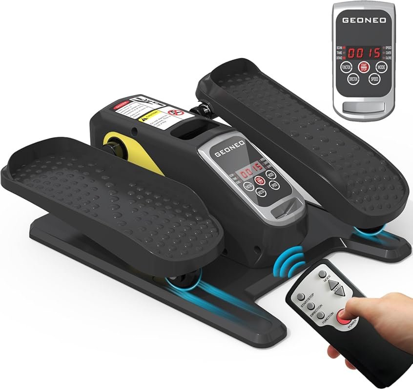 Electric Seated Pedal Exerciser for Home with Display & 12 Adjustable