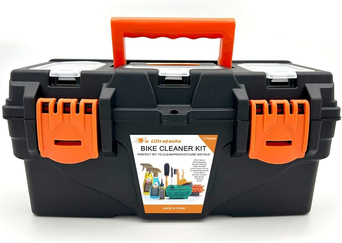 Complete Bike Cleaning Kit – Includes Degreaser, Lubricant, Chain Scru