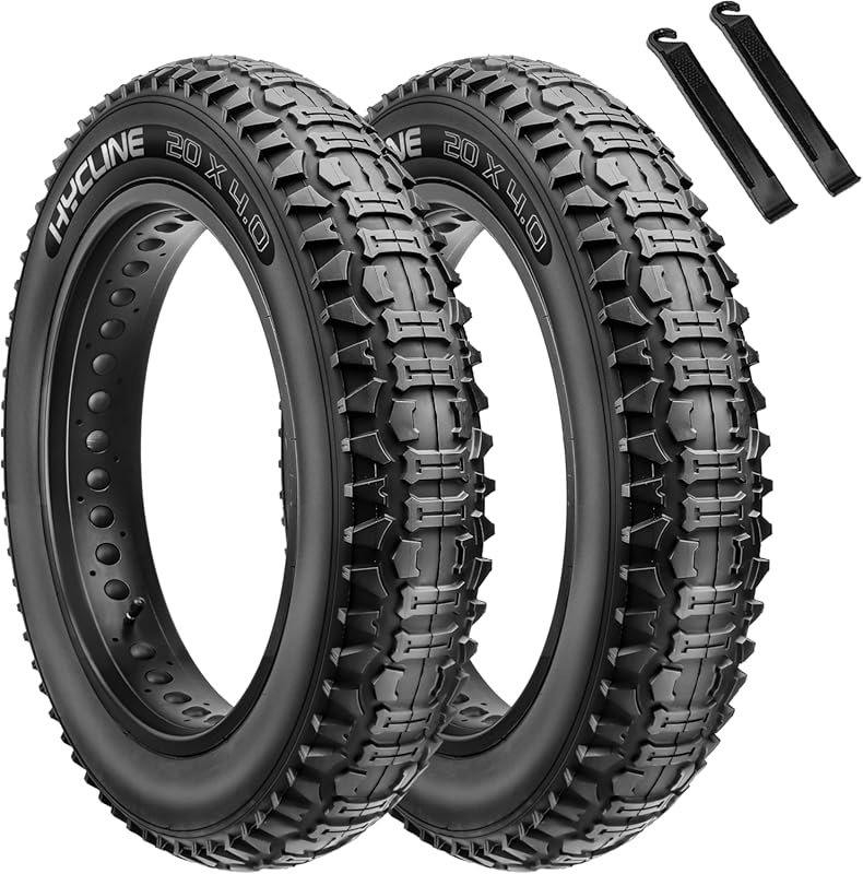 Hycline 20x4.0/26x4.0 Heavy-Duty Folding Fat Tire for Ebike All-Terrai