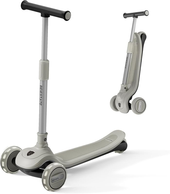 3 Wheel Scooter for Kids Ages 3-18, Foldable, Adjustable Height, Light
