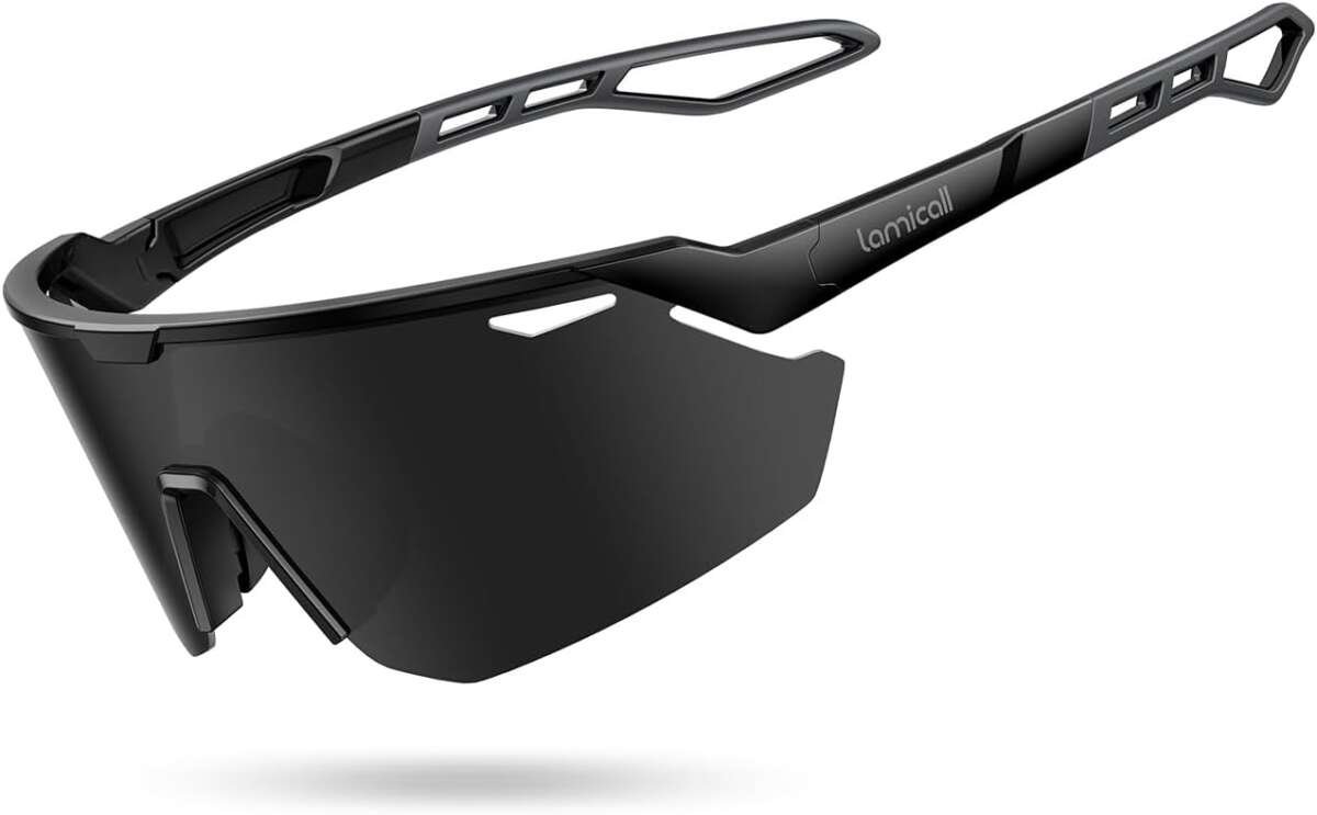 Lamicall 24g Polarized Sports Sunglasses for Men & Women, UV400 Protec
