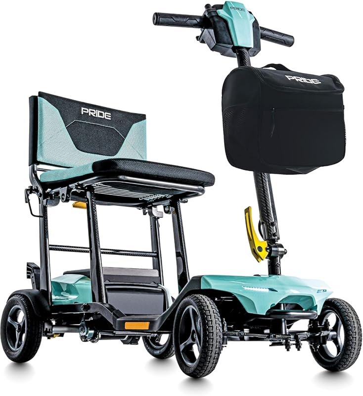 Pride Go-Go Super Portable Travel Mobility Scooter - Lightweight, Fold