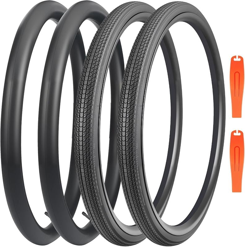 Bicycle Tire Set: 700c Folding Wear-Resistant Replacement Tires for Ro
