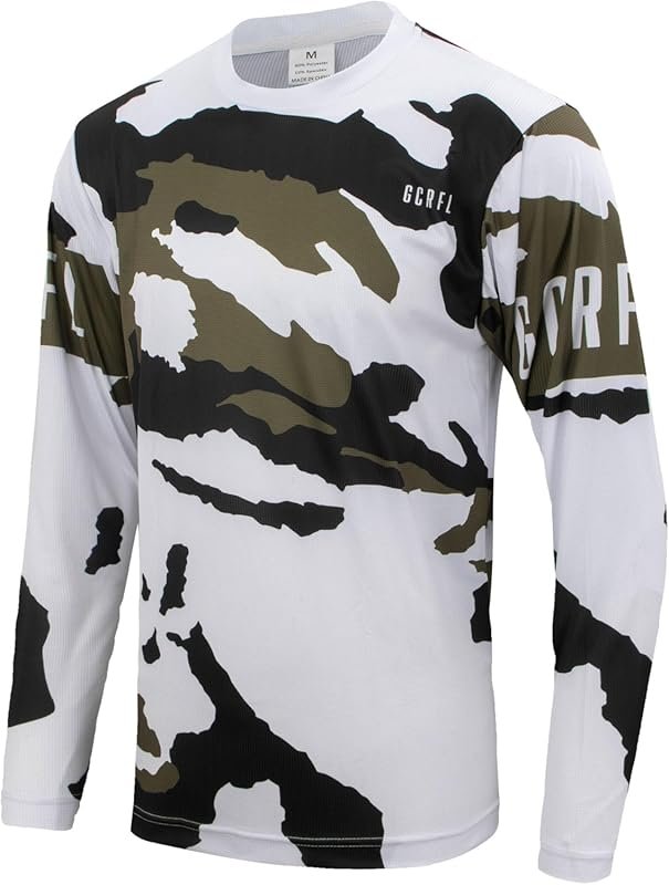 GCRFL Men's MTB Jersey for Downhill & Off-Road Riding