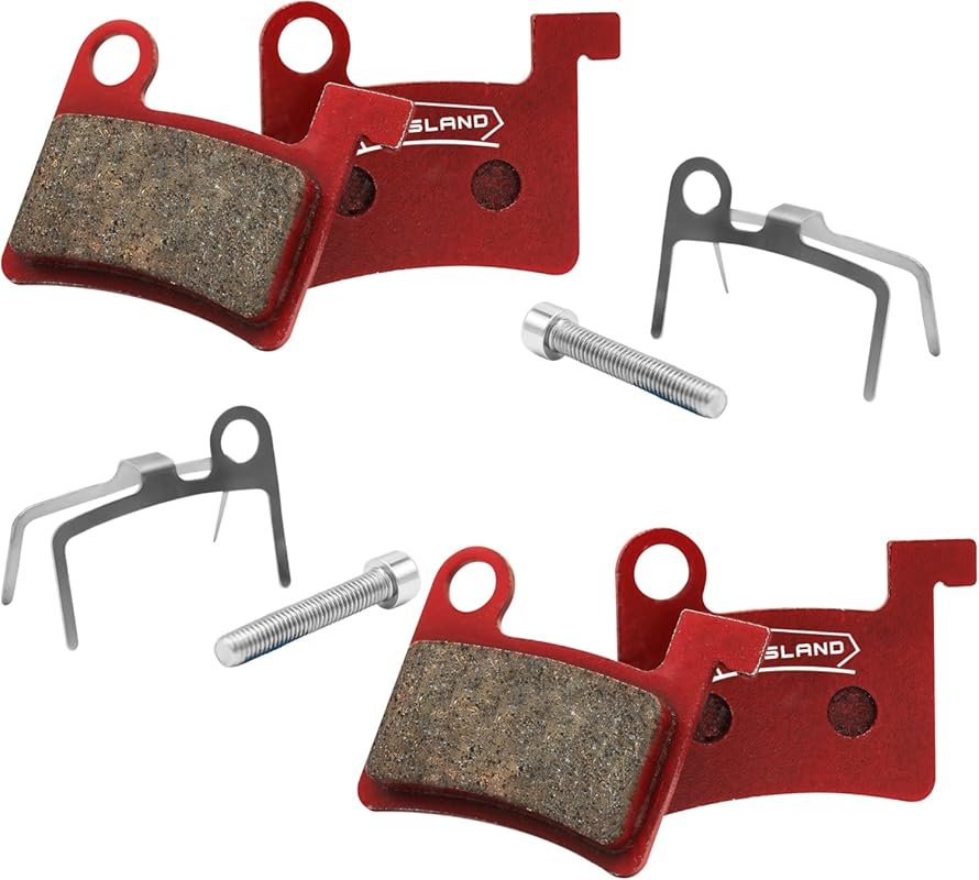 MT600 Disc Brake Pads for DYISLAND LD-200PLUS/LD4X-600, Semi-Metallic/