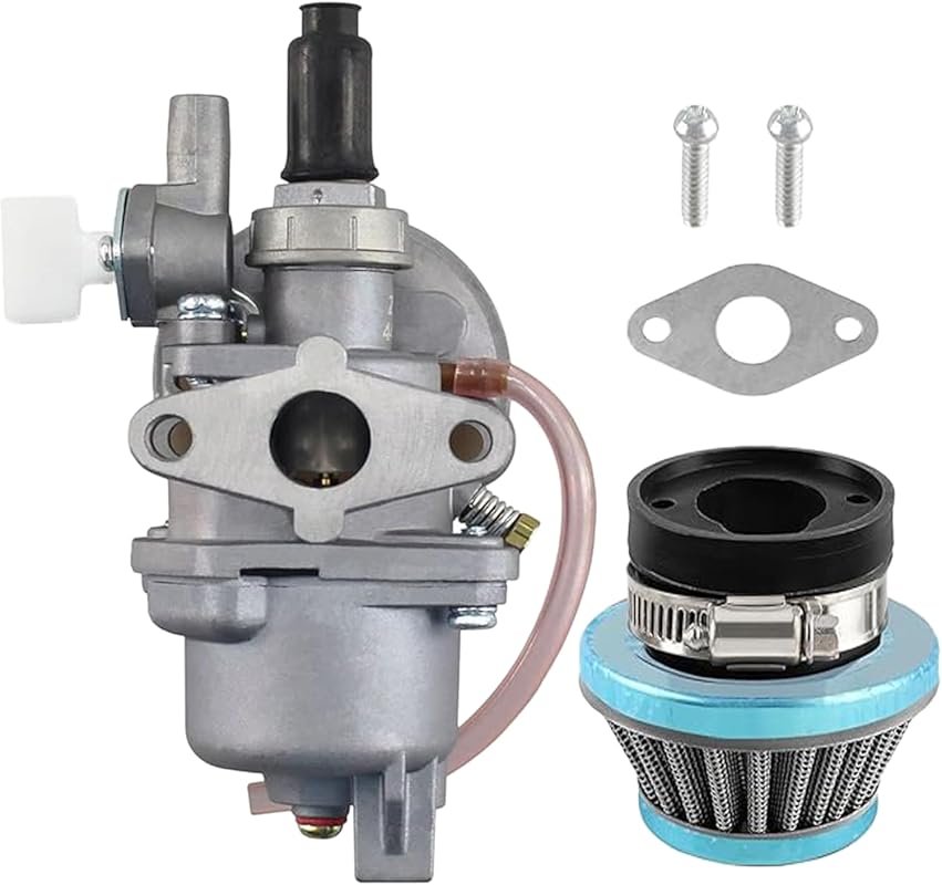 Carburetor for 50cc 2-Stroke Dirt Bikes, Compatible with SYX Moto, Coo