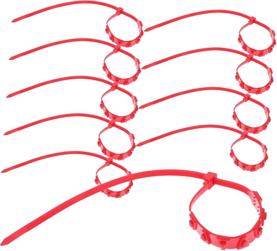 10Pcs Electric Vehicle Anti-Slip Tire Chains for Motorcycle Scooter - 