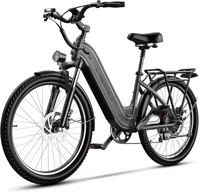 CBVELO 1000W Adult Ebike with 80 Miles Range & Removable Battery