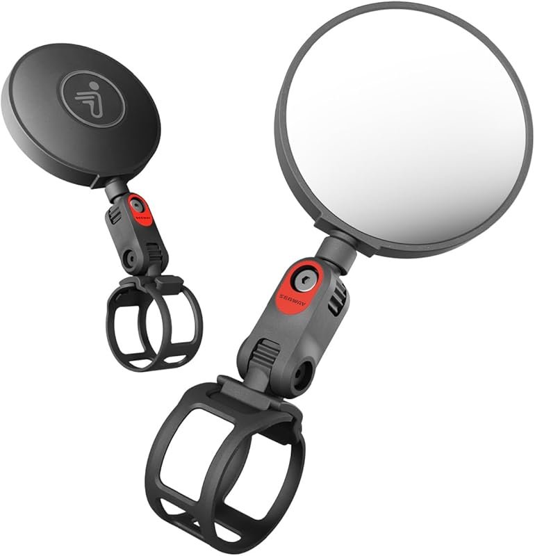 Segway Electric Scooter Rear-view Mirrors (2-Pack): Universal Fit, Adj