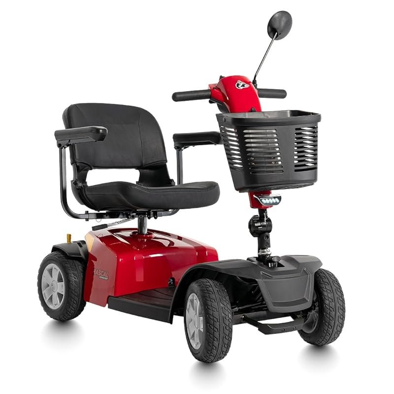Rascal Conquest 4-Wheel Heavy-Duty Mobility Scooter: Long-Range Electr