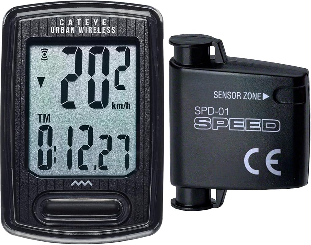 CATEYE Urban Wireless Bike Computer Speedometer Odometer with Calorie 