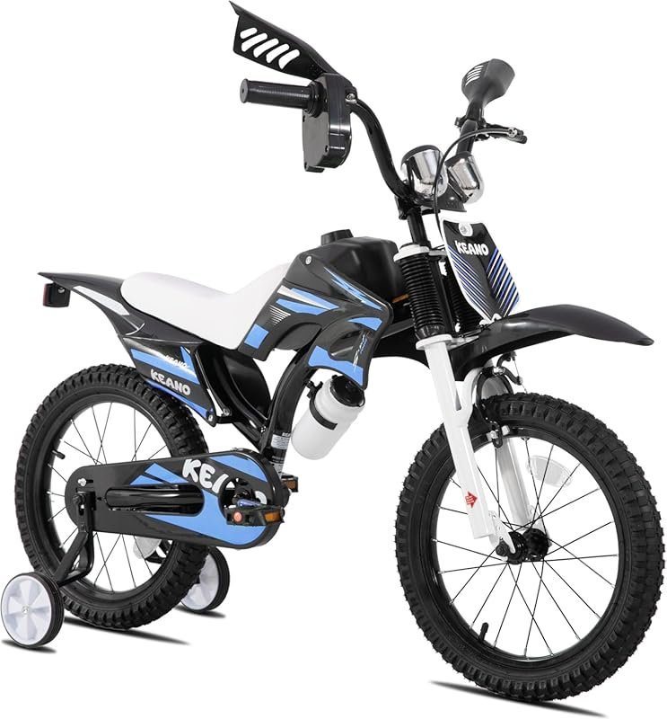KEANO Motocross Kids Bike for Ages 3-7, 12