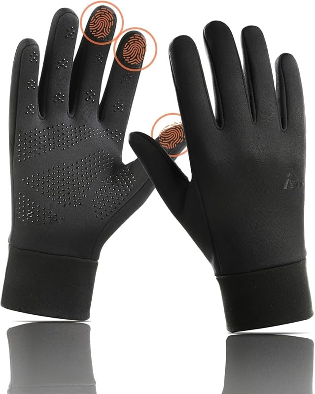 Lightweight Winter Touch Screen Gloves for Men and Women Cycling, Runn