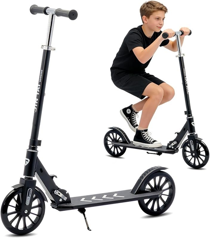 Foldable Lightweight Kick Scooter for All Ages, 8
