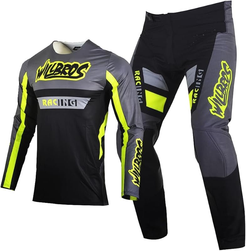 MX Enduro Protective Racewear Jersey Pants Combo for Adult Motorcycle 