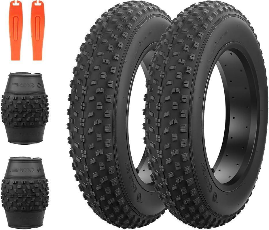 MEGHNA 16x4.0 Electric Bike Fat Tire – High Traction, Heavy Duty Snow E-Bike Replacement