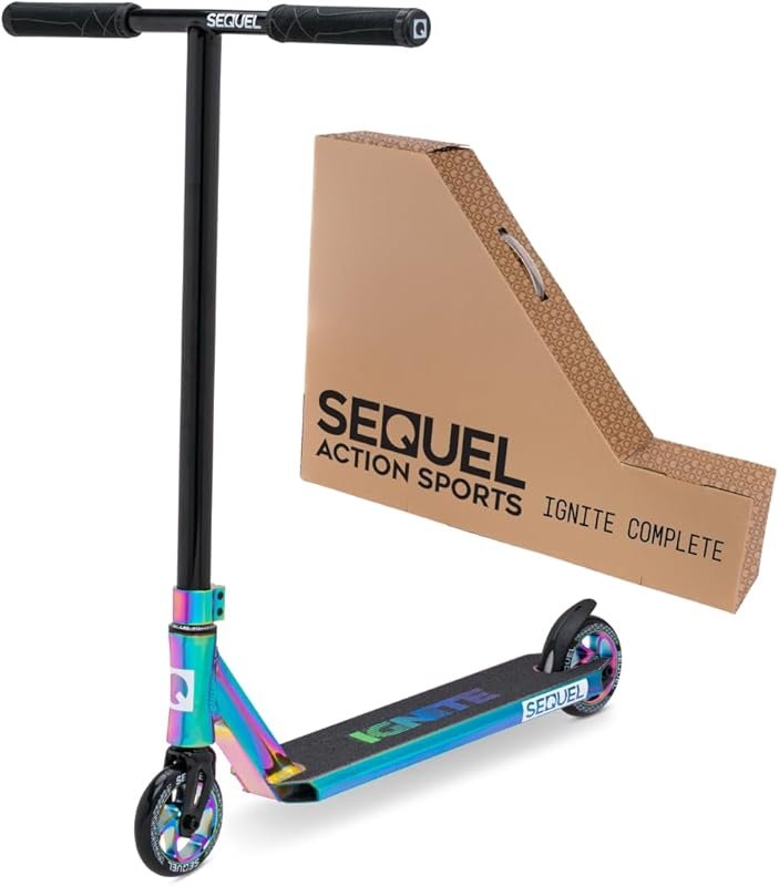 Sequel Ignite Stunt Pro Complete Trick Scooter for Kids 8+