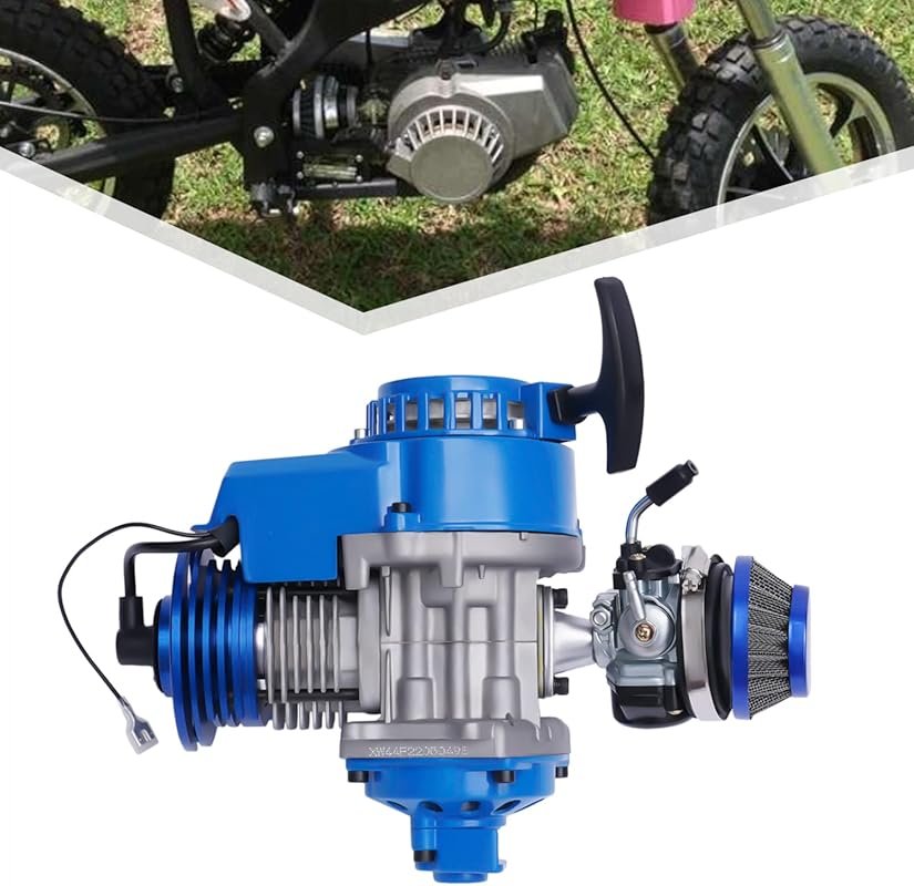49CC/50cc High-Performance 2-Stroke Racing Engine Kit for Pocket Bike 